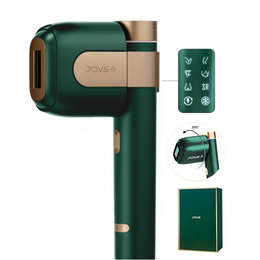 JOVS Venus HPro | Alat Penghilang Bulu IPL Tanpa Rasa Sakit dengan Pendingin Es, Rotasi 330°