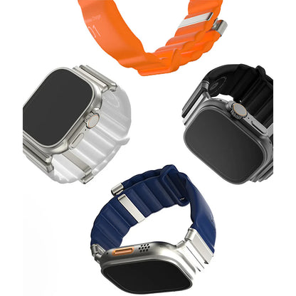 EnergyLink, 1-Step Magnetic Attachment & Charging. Compatible with Apple Watch Band 42-49mm & IP68 Waterproof