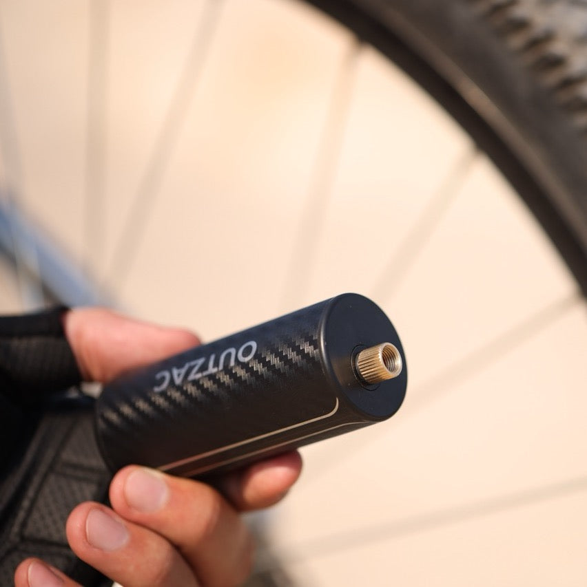 OUTZAC 3-in-1 Portable Electric Bike Pump